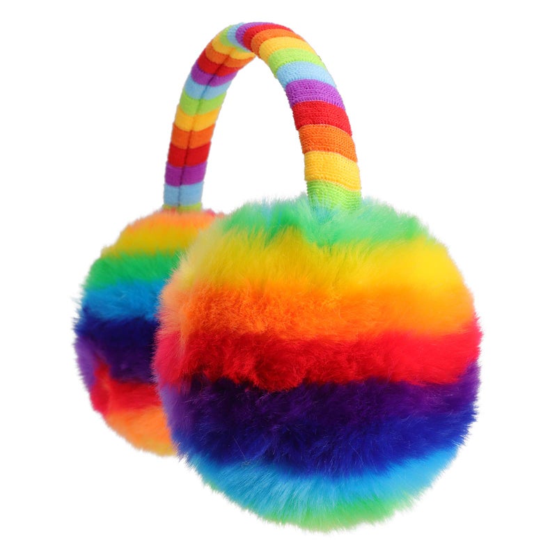 F Flammi Flammi Kids Winter Earmuffs Warm Faux Fur Ear Warmers - Image 1